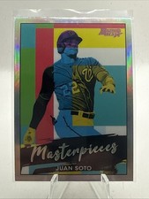 2021 Bowman’s Best Juan Soto Masterpieces Nationals New York Mets