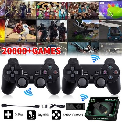 X2 Game Stick Retro Game Console 4K HD Wireless Controller 64G 20000 Games AAM