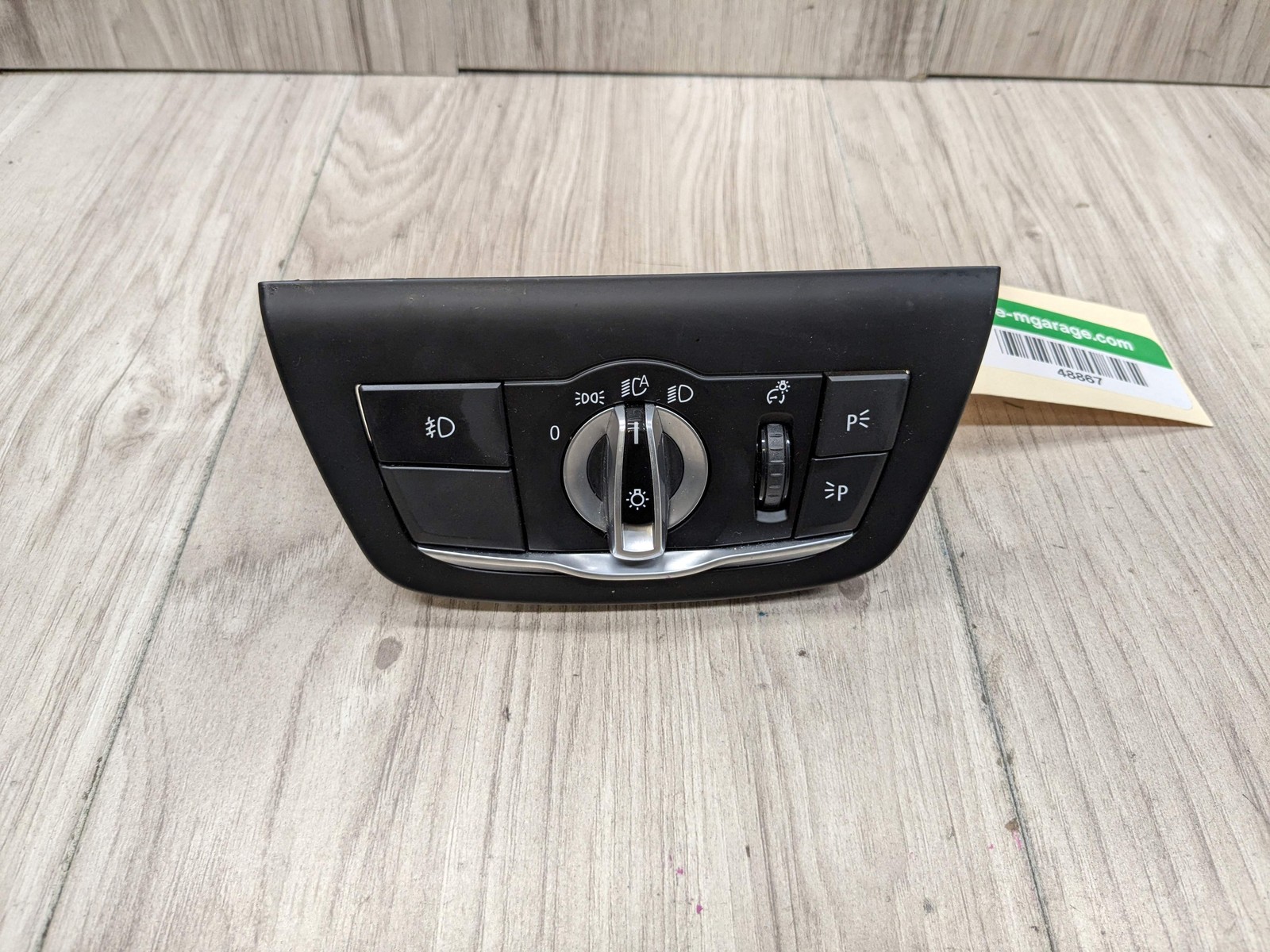 18-24 OEM BMW G01 G02 X3 X4 Headlight Switch Control Panel Light Module BLACK
