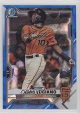 2021 Bowman Sapphire Edition Chrome Prospects Marco Luciano #BCP-8 b2t