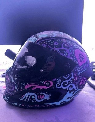 RUROC La Calavera Motorradhelm