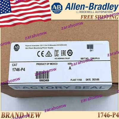 New in Box AB 1746-P4/A SLC 500 Power Supply Module AB 1746P4 USstock