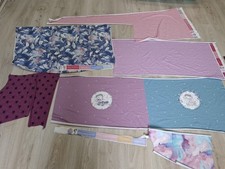 Kinderstoff Stoffreste Stoffpaket Panel Sommer Jersey Blumen Stoffduo Staghorn 