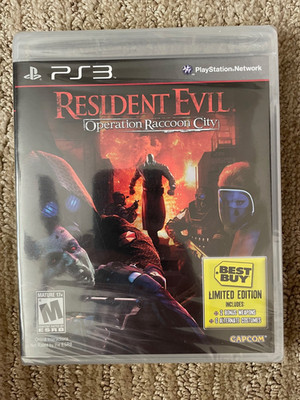 PS3 Resident Evil: Operation Raccoon City game (brand new, sealed)