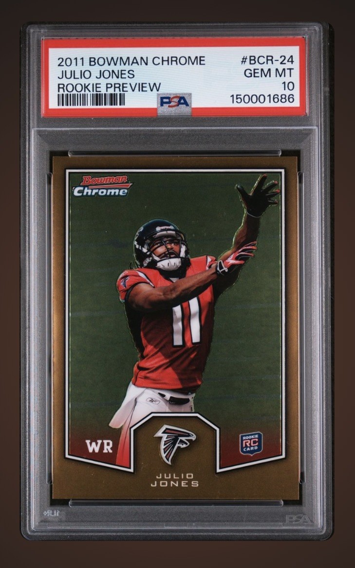 Julio Jones Bowman Chrome Rookie Preview #BCR24 Base