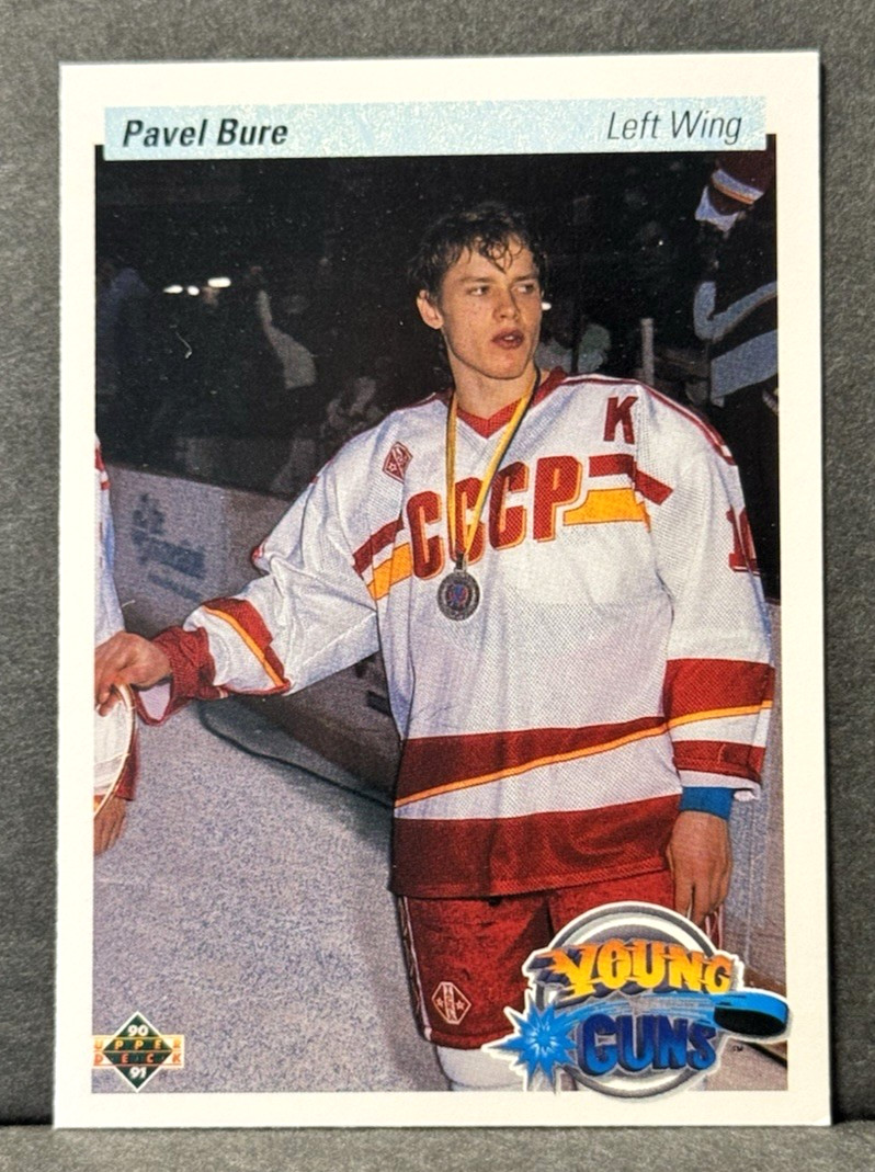 Pavel Bure 1990-91 Upper Deck Young Guns RC #526 ~ HOF Canucks