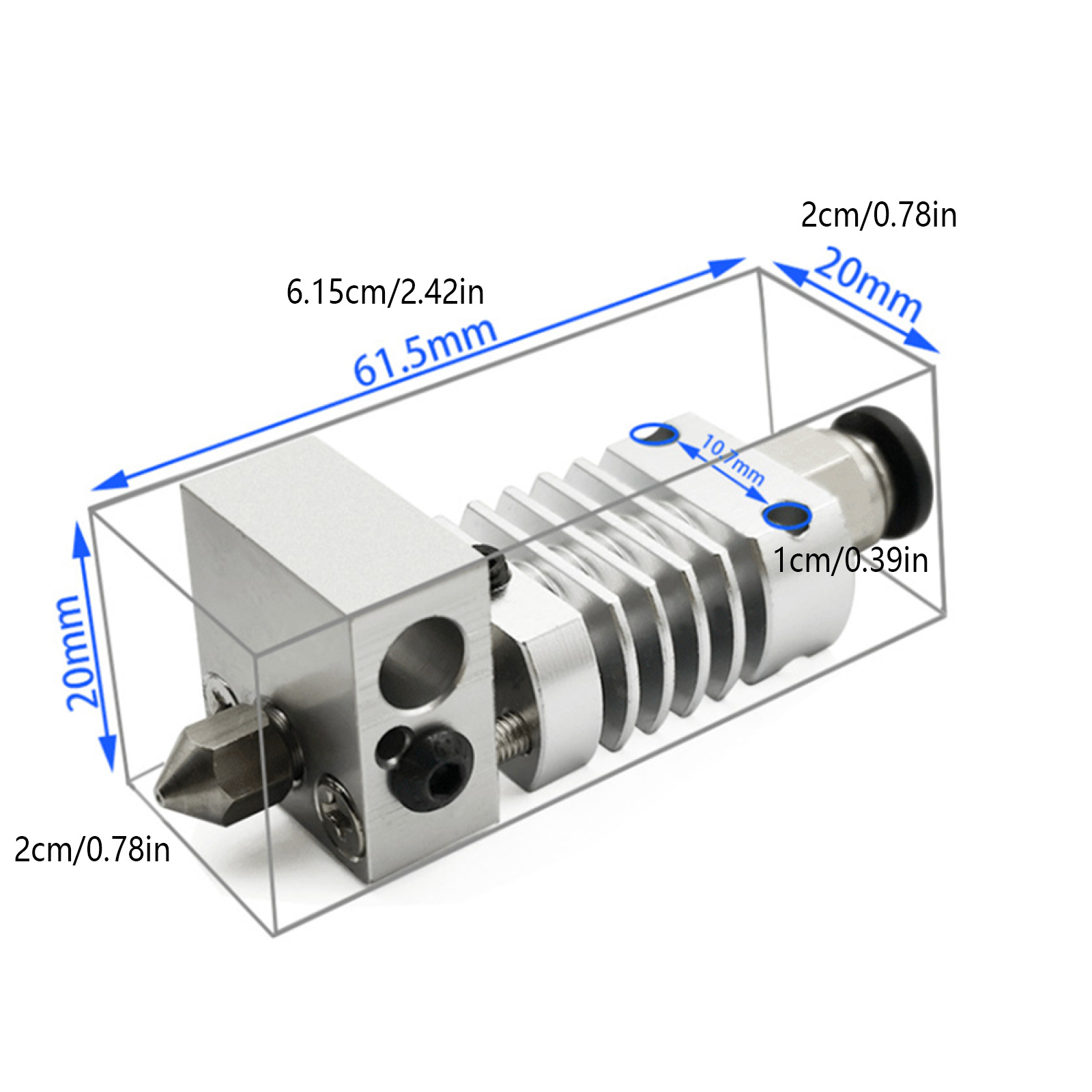 Hotend Hot End Extruder All Metal Upgrade Kit For Ender 3 5 Pro CR10 CR10S CR20