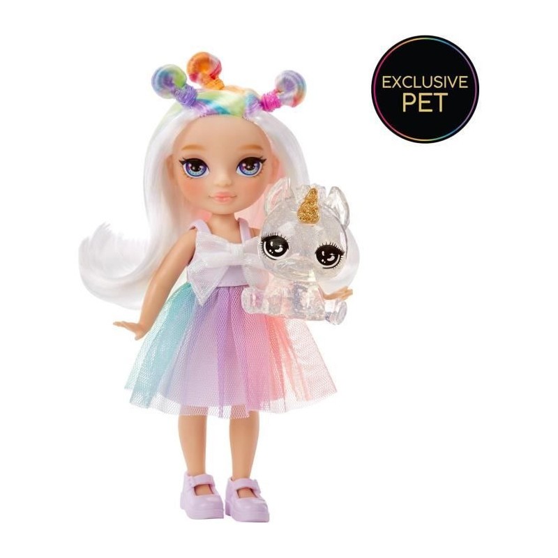 Poupée Rainbow High Littles 15cm et animal, le cadeau d'anniversaire idéal dès 4 ans