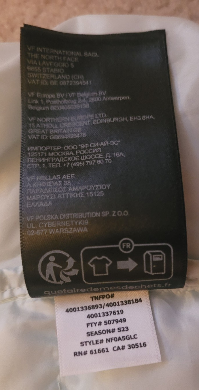 The North Face Jacket Thermoball Eco Mint Women's XL Style NF0A5GLC thumbnail 8