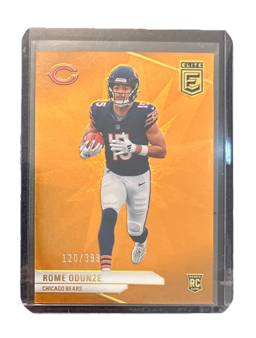 2024 Panini Donruss Elite - Rookies Rome Odunze #103 Orange #120/399 (RC)