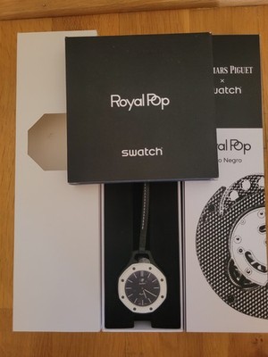 AP x Swatch Audemars Piguet - Royal Pop - Ocho Negro - schwarz black - NEU & OVP