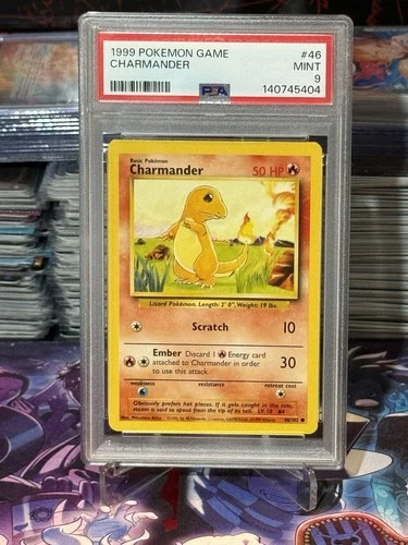 Pokémon TCG Charmander Base Set 46/102 Regular Unlimited Common