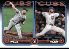 Jake Wong/Porter Hodge 2024 Topps Update Rookie Combos Card #US106. rookie card picture