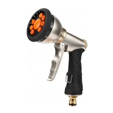 Garden Hose Nozzle 9 Adjustable Modes Hose Nozzle Hose Spray Anti-slip Sprayer