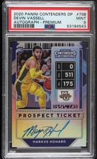 2020 Contenders Draft Picks Premium Edition Silver Prizm Markus Howard Auto 04tz