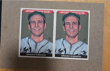 2013 Sport Kings Brooks Robinson Premium Back; Quantity of Two