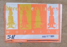 Barenaked Ladies Stunt Concert Tour Backstage Crew Pass Aug 7, 1999