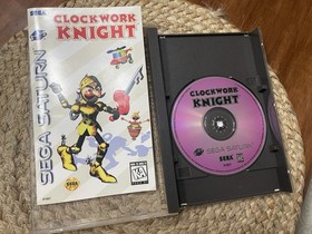 Clockwork Knight 1 (Sega Saturn, 1995) Disc Complete W Reg Card Case Damaged