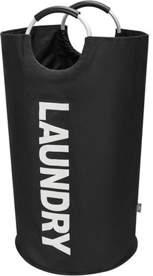 GMOX 90L Waterproof Collapsible Laundry Basket Freestanding Soft Handle