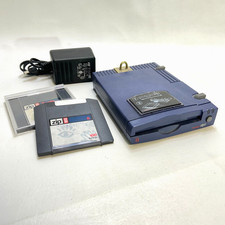 iOmega Zip 100 External SCSI Drive Z100S2 w Power Supply Disks Parts Untested