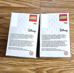 Lego Disney BrickHeadz Beauty & The Beast Belle 41595 Beast 41596 New Set Of 2