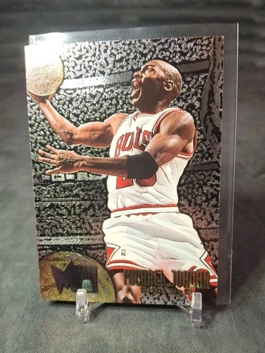 Jordan 1995 Fleer Jordan Silver