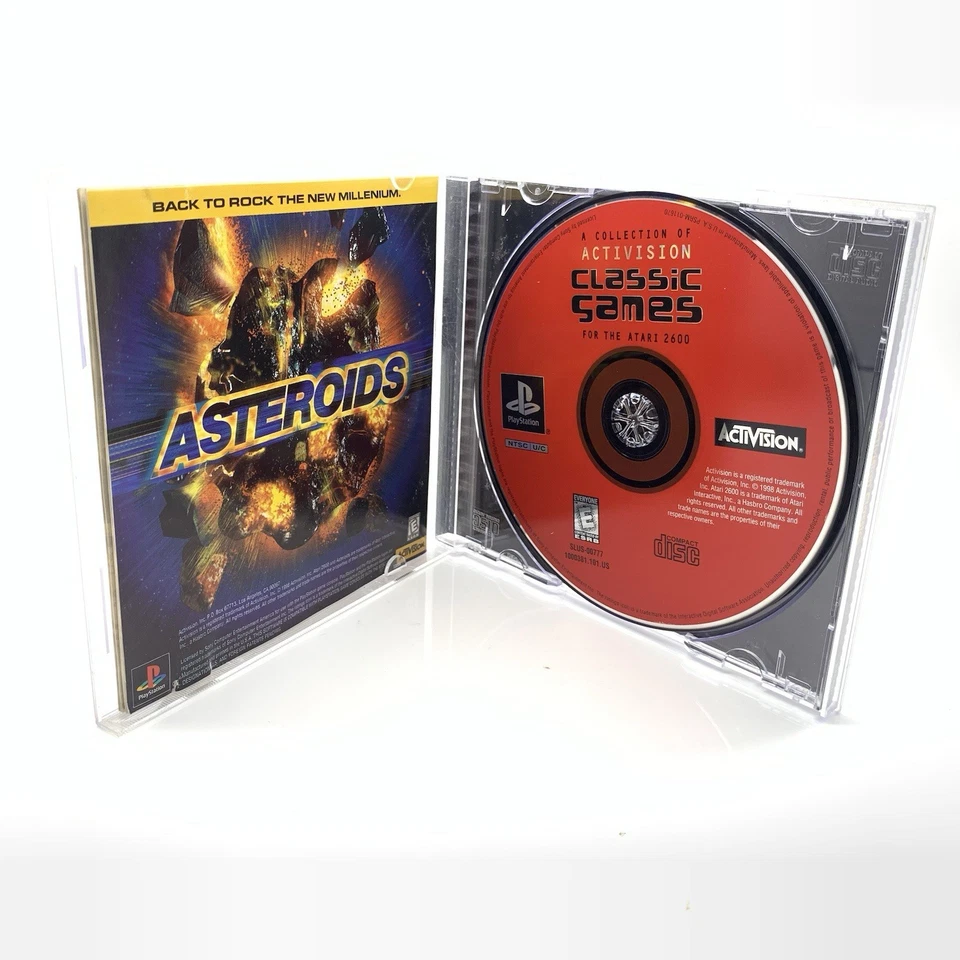 Una colección de juegos clásicos de Activision para Atari 2600 - Sony PlayStation 1 PS1 Foto 2 de 4