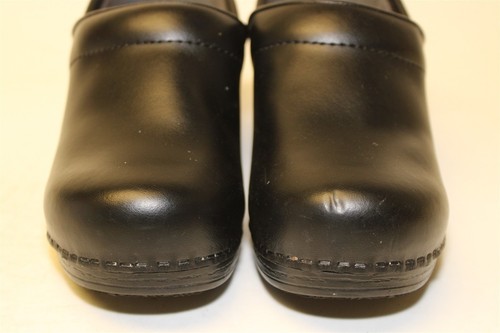 Dansko XP 2.0 Black Leather Waterproof Slip Resistant Womens Size 5.5 6 36 Shoes - Picture 4 of 24