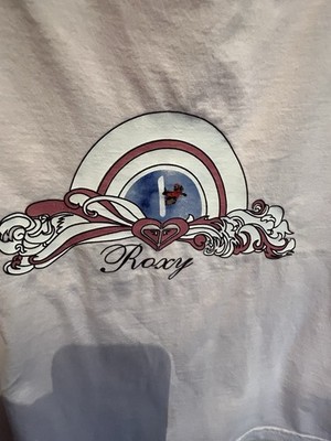 Roxy Quiksilver Vintage Logo Snowboarding Shirt Size XL