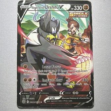 Pokémon Single Strike Urshifu V Ultra Rare Holo TG18/30 Brilliant Stars