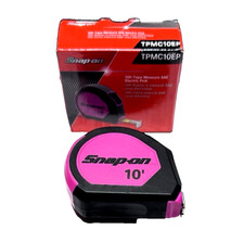 New Snap-on Tools Tape Measure 10 Tpmc10ep Electric Pink Sae Magnetic Back New Snap-on Tools Tape Measure 10 Tpmc10ep Electric Pink Sae Magnetic Back
