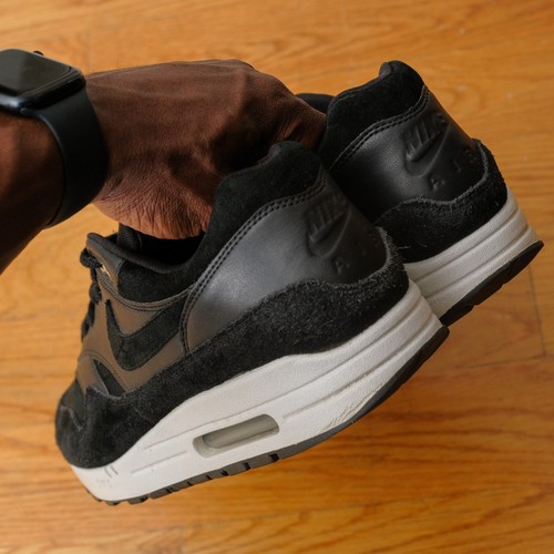 2017 Nike Air Max 1 Premium Rebel Skulls Sneakers 875844-001 US Uomo Taglia 12 - Foto 10 di 10