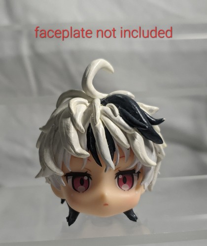 Nendoroid Custom Hair Hairplate GSC Hair OB11 OB22 White Vocaloid Collectible