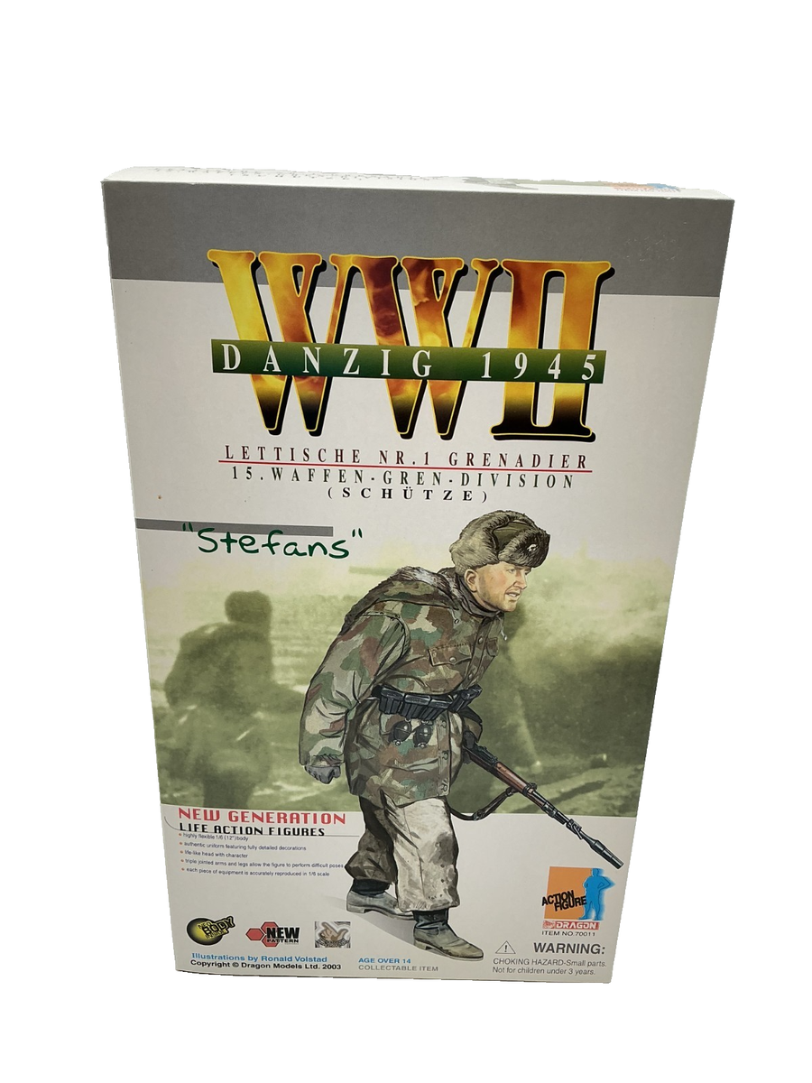 Dragon 1/6 WWII Lettische Nr.1 Grenadier STEFANS Danzig 1945 No
