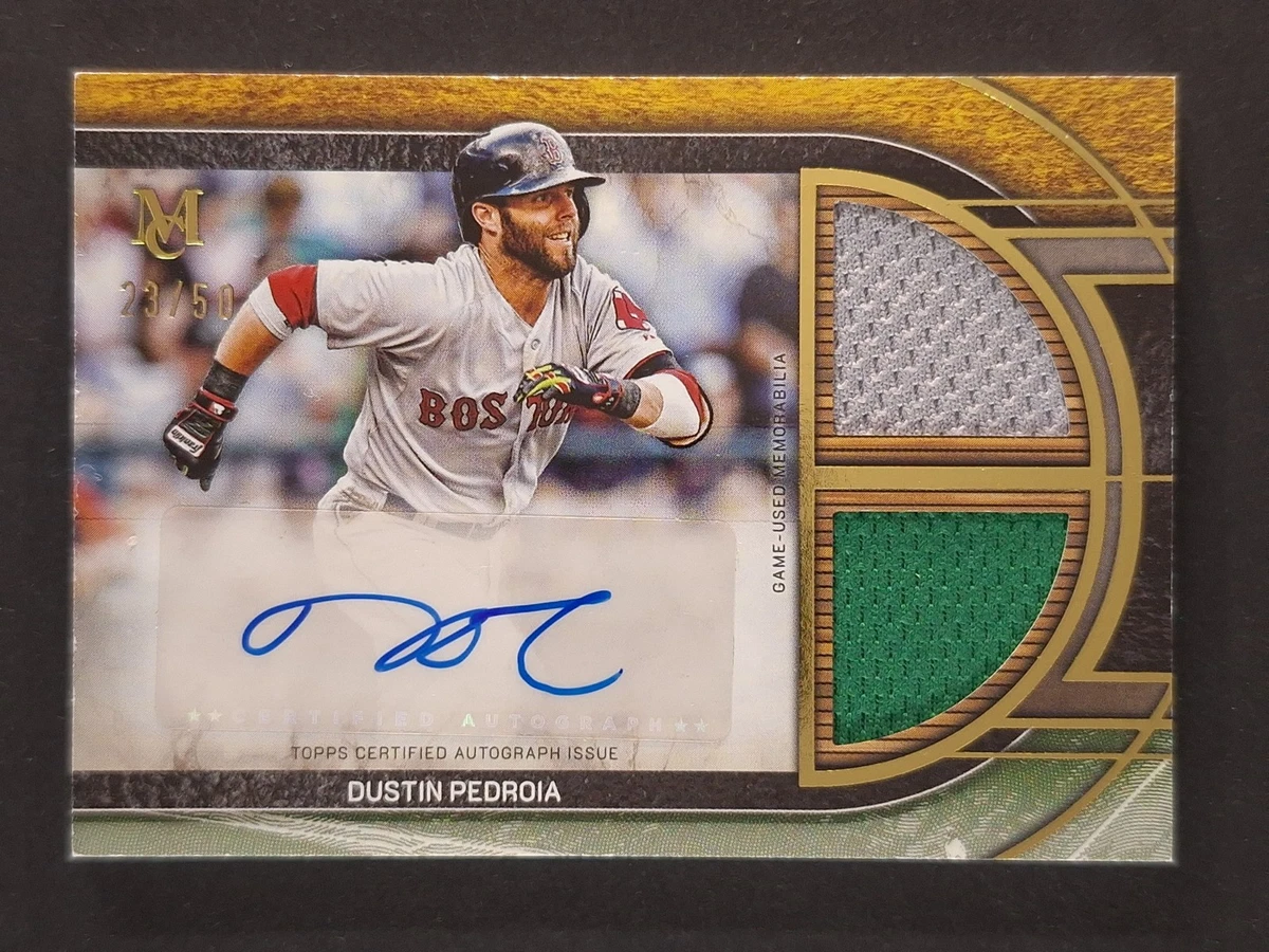 Dustin Pedroia Autograph Baseball Trading Cards for sale | eBay