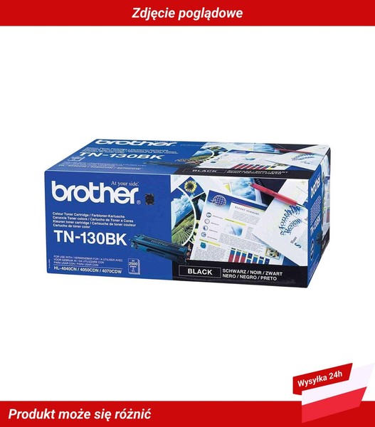 TN-130BK Brother DCP-9040CN WkłAd Z Tonerem Czarny-image