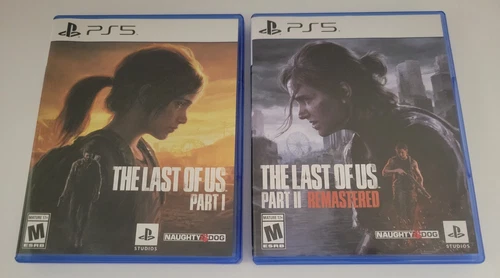 THE LAST OF US Part 1 and 2 Remastered - PlayStation 5 PS5 (TLOU I and II)