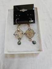 CTA Token Earrings Chicago Transit Authority Vintage