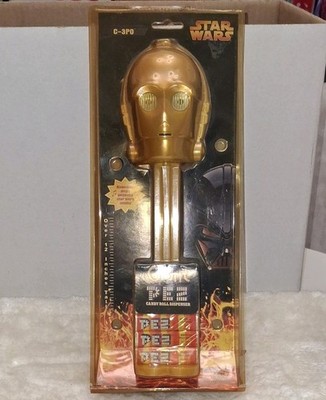 Star Wars C-3PO Giant PEZ Candy Roll Dispenser 2005 ITEM# 13181 Collectible