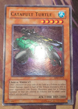 Yu-Gi-Oh! TCG Catapult Turtle Metal Raiders MRD-E075 Unlimited Super Rare