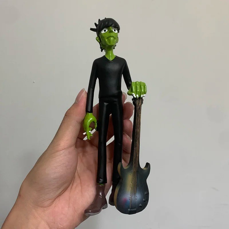 Gorillaz Action Figure Set 4PCS Rock Band Resin Model 15-21cm