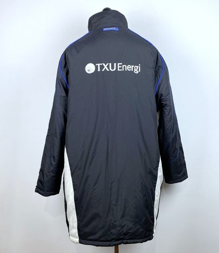 Chaqueta de invierno cálida vintage años 00 Punch Ipswich Town doble para hombre talla XL - Imagen 3 de 9