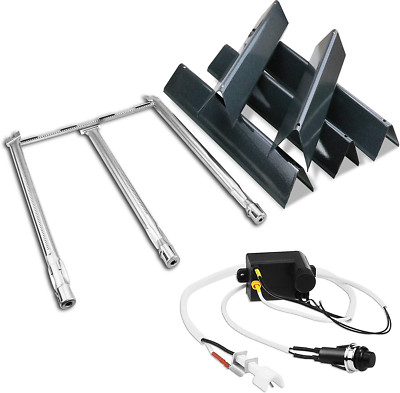 18'' Grill Burner and Ignitor Kit for Weber Spirit E310, E320 with Front Control