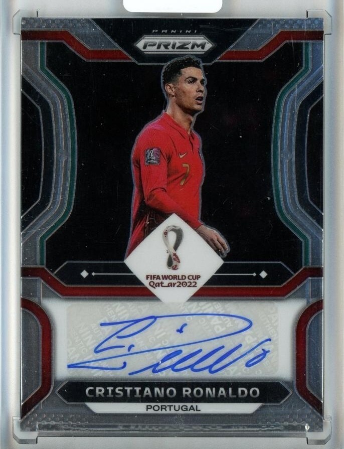 Cristiano Ronaldo 2022 Panini Prizm World Cup  Signatures #S-CR7