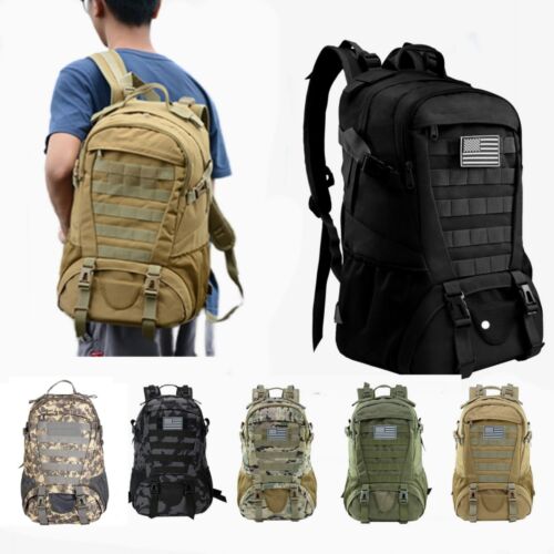 30L Outdoor Military Tactical Backpack Rucksack Camping Travel Hiking Bags USA - 第 1/18 張圖片