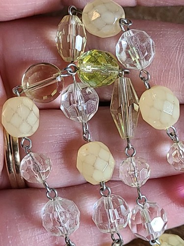 16 Inch Silver Toned Crystal Necklace - Picture 9 of 12