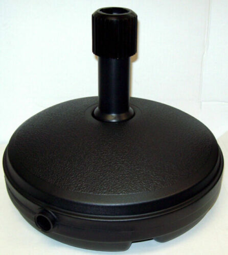 NEW 7Kg / 7 Litre Capacity Water Filled Garden Parasol / Umbrella Base in Black - Picture 1 of 1