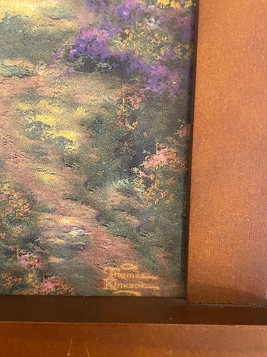 Thomas Kinkade "Reflections of Light" Tile Art Panorama Limited Edition RAR - Bild 6 von 11