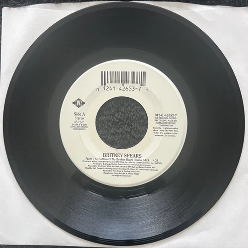 Britney Spears – From The Bottom Of My Broken Heart / You Drive Me Crazy 7'' EX