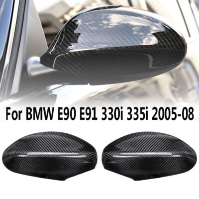 Viviance Car M3 Style Real Carbon Fiber Look Rearview Mirror Covers